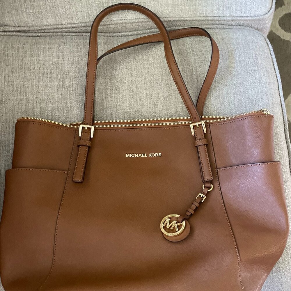 Brown Leather Michael Kors bag
